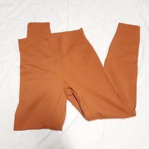 Flexxfit rust leggings